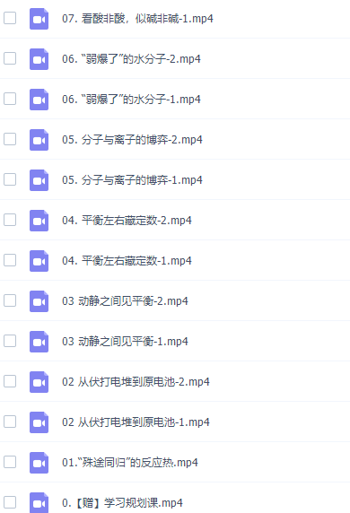 作业帮林森高二化学2021年暑假冲顶班课程完结插图1