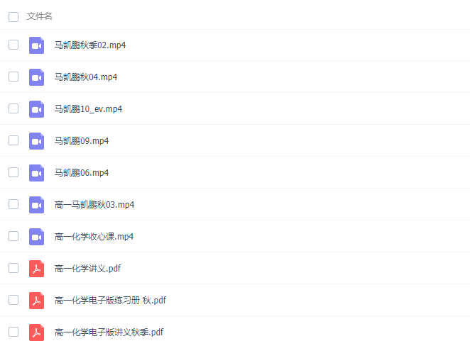 马凯鹏2021秋季 高一化学秋季系统班更新14讲插图 马凯鹏2021秋季 高一化学秋季系统班更新14讲插图
