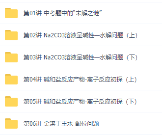 化学初升高衔接课知识点总结,郑瑞老师讲义视频课程插图 化学初升高衔接课知识点总结,郑瑞老师讲义视频课程插图