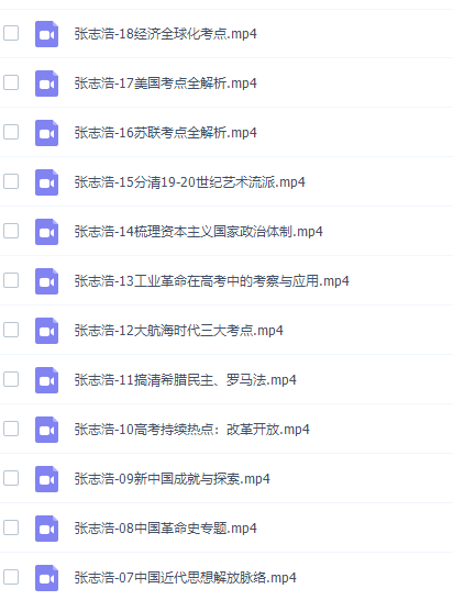 有道精品课张志浩高三历史2021年秋季班视频课程插图 有道精品课张志浩高三历史2021年秋季班视频课程插图