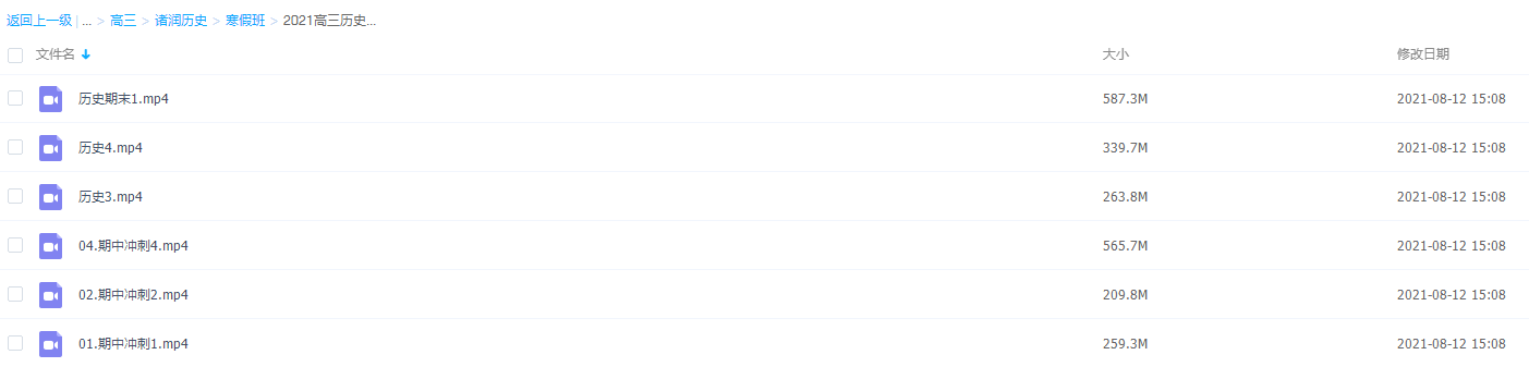 2021届高三诸润历史寒假班(HL绝密)插图1