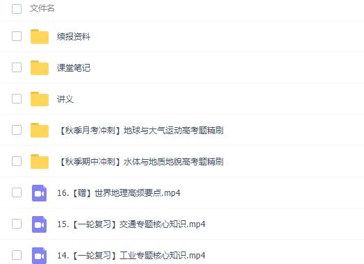 高中地理作业帮孙国勇高三地理2021年秋季通用班课程插图1