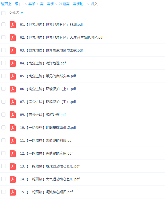 孙国勇作业帮2021春高二地理春季尖端直播班课程视频插图