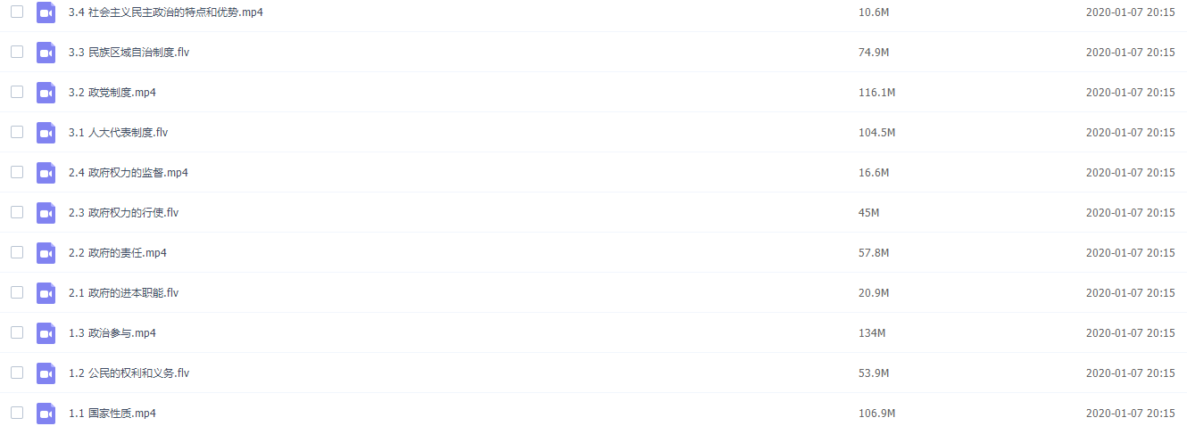 新东方高政治生活专题郑关飞精讲班视频课程插图1