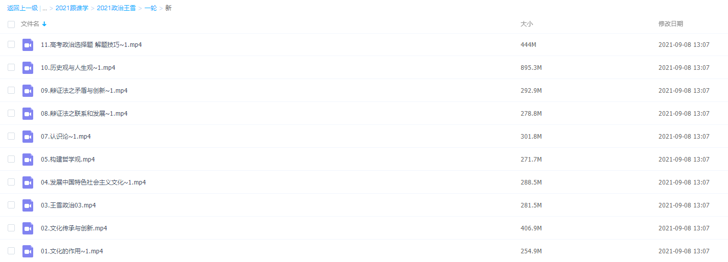 2021跟谁学政治王雪一轮复习插图1