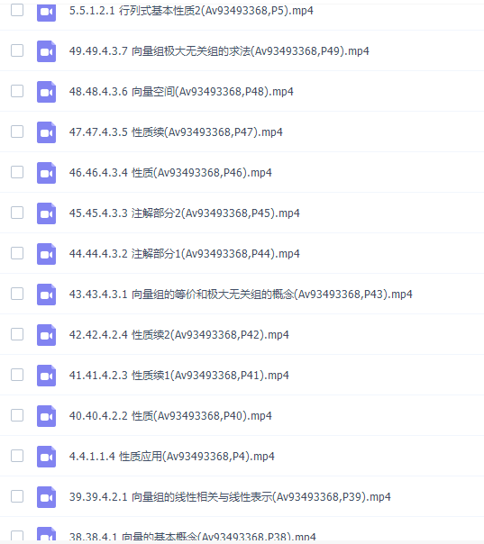大学数学之线性代数58讲南京工业大学版本高清视频插图2