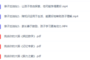 凯叔亲子课：门萨谜题启蒙视频课