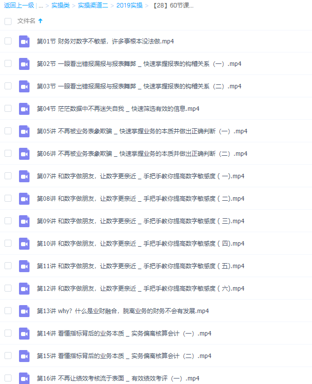 小安老师《60节课-掌握成为“优秀财务”的核心能力》完结插图3