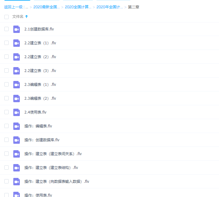 2020年全国计算机等级考试二级Access数据库程序设计网课插图
