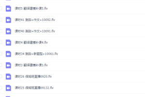 考研英语钟平暴力考研保姆班网课视频