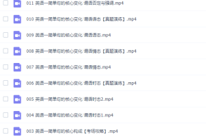 新东方考研田静核心语法及长难句英语一英语二课程