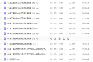 2022马原必学考点解析重点哲学概念讲解精讲视频学习课程资源