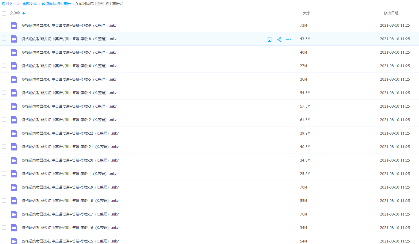 华图导师决胜班-初中英语试讲+答辩李敏22节视频讲义插图 华图导师决胜班-初中英语试讲+答辩李敏22节视频讲义插图