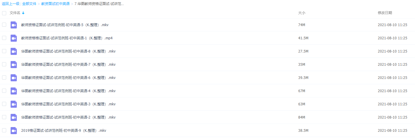 华图教师资格证面试-试讲范例班-初中英语9节视频插图 华图教师资格证面试-试讲范例班-初中英语9节视频插图